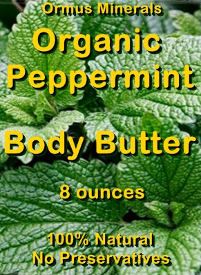 Ormus Minerals -Organic Peppermint Body Butter